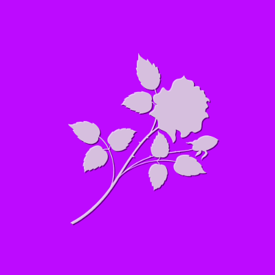 Flower Pink Square, par Xavier E. G. Dierick